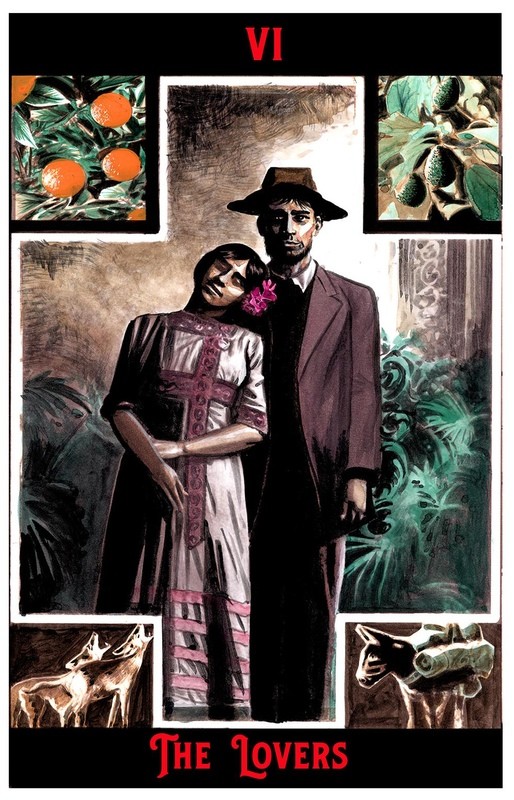 The Lovers Print  6&quot; x 9&quot;