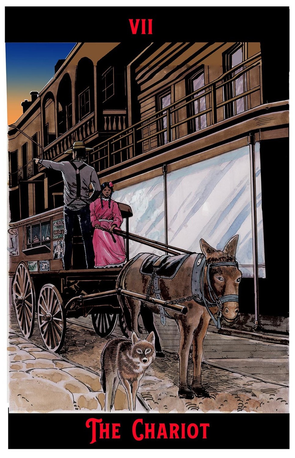 The Chariot Print  11&quot; x 17&quot;