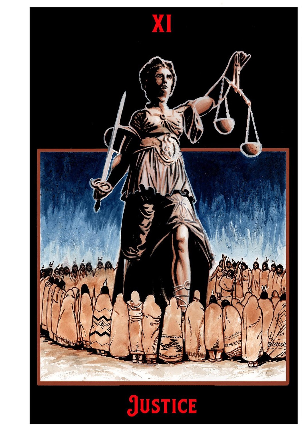 Justice Print  11&quot; x 17&quot;