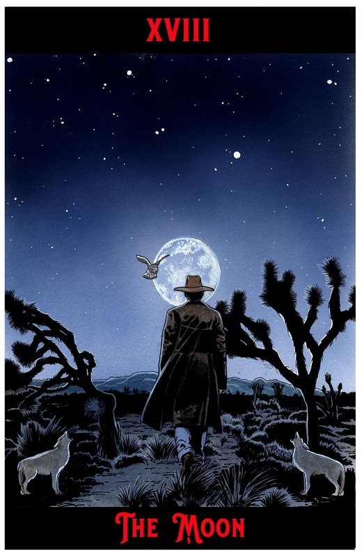 The Moon Print  11&quot; x 17&quot;