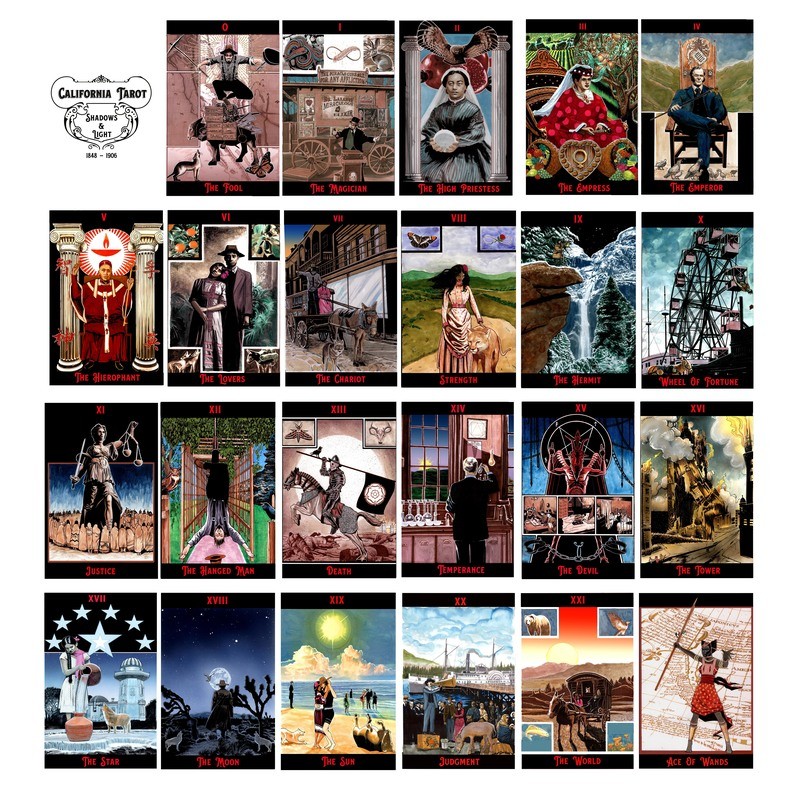 Major Arcana Print  11&quot; x 17&quot;
