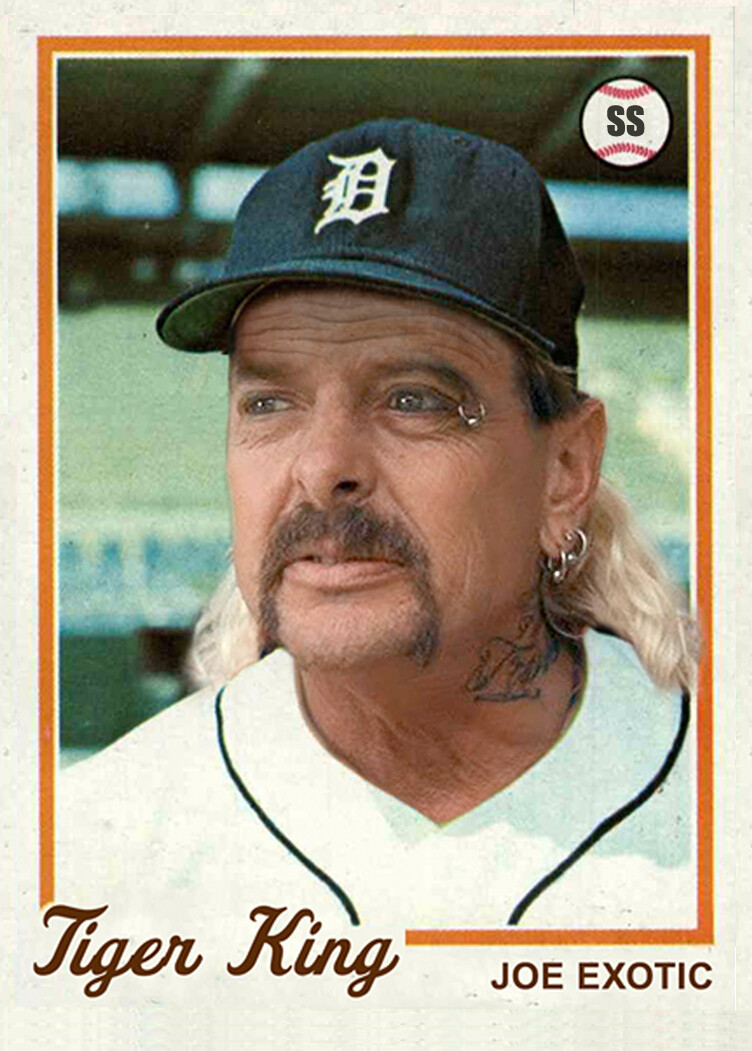 Joe Exotic Baseball Card!