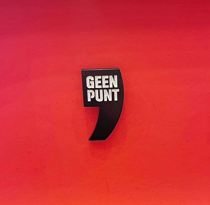 Pin: Geen Punt