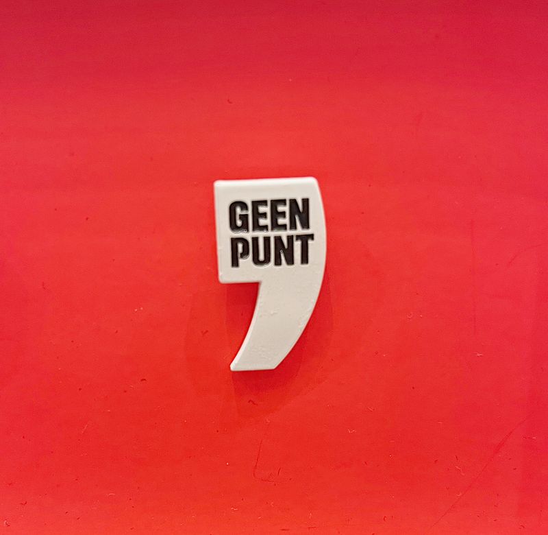 Pin: Geen Punt