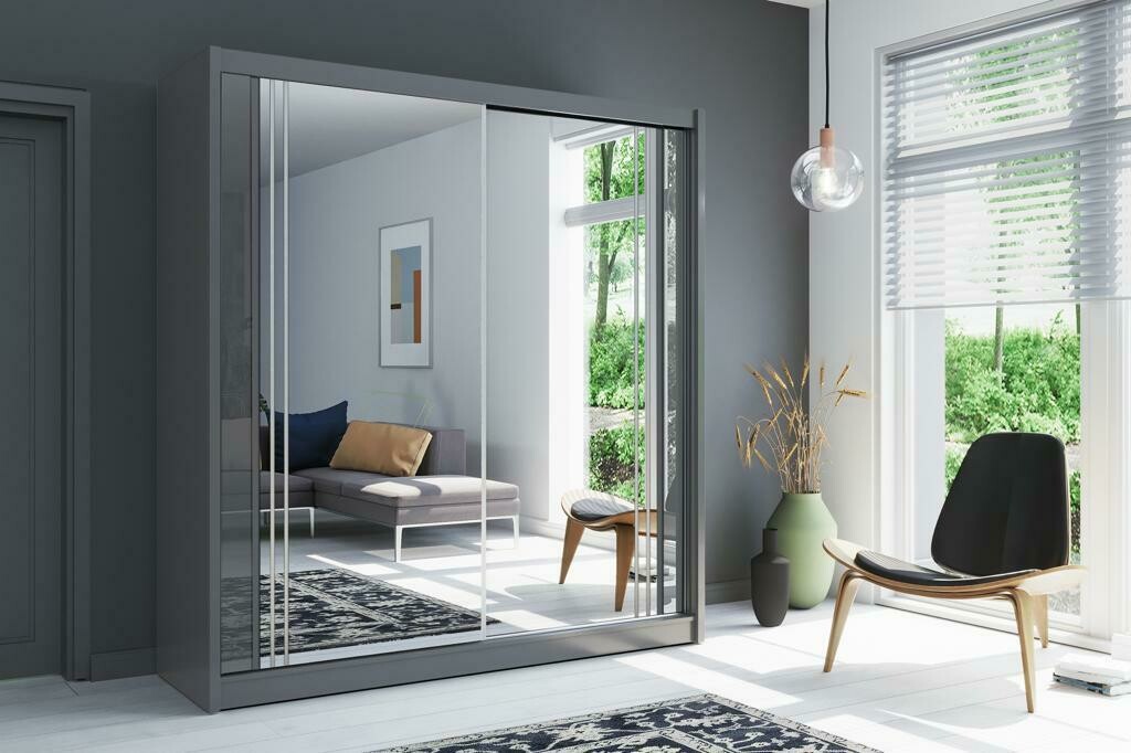 Beautiful Modern style NEW YORK Wardrobes - 120cm
