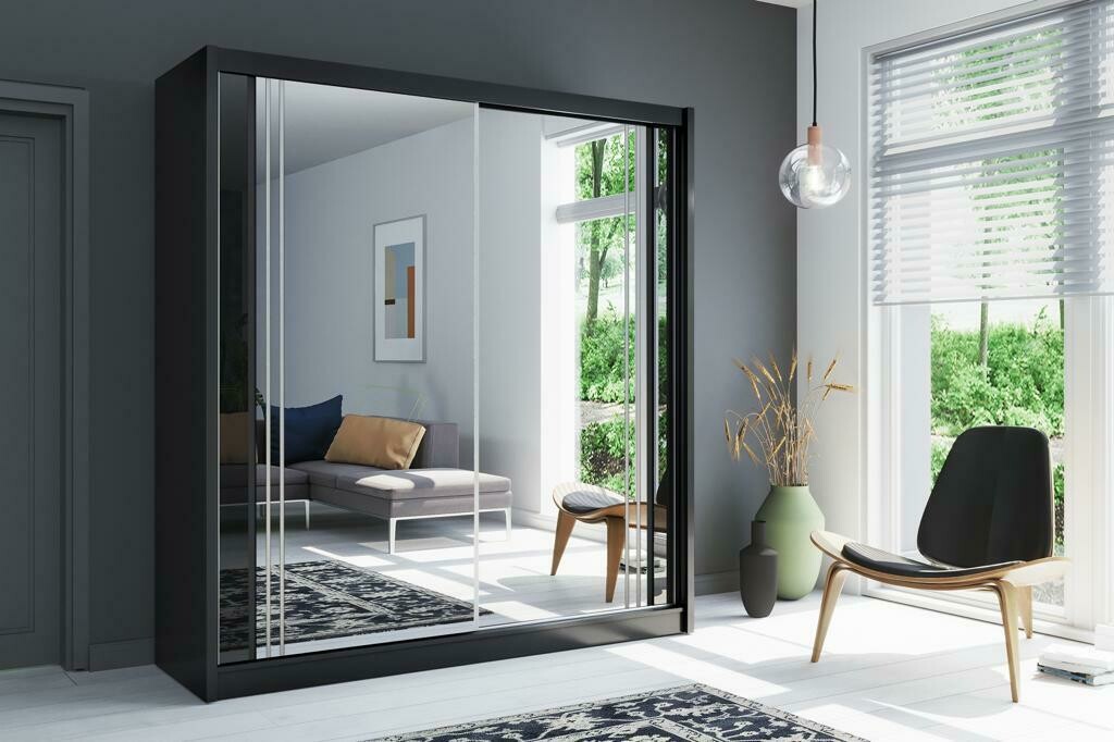Beautiful Modern style NEW YORK Wardrobes - 150cm