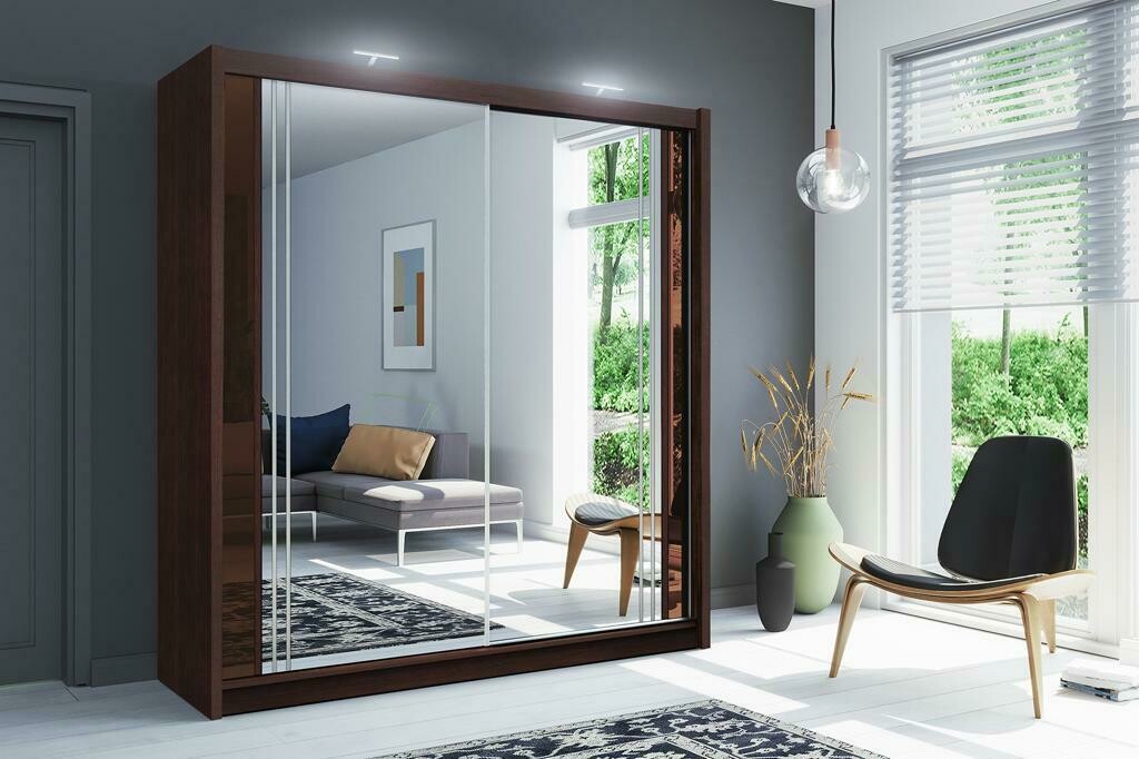 Beautiful Modern style NEW YORK Wardrobes - 203cm