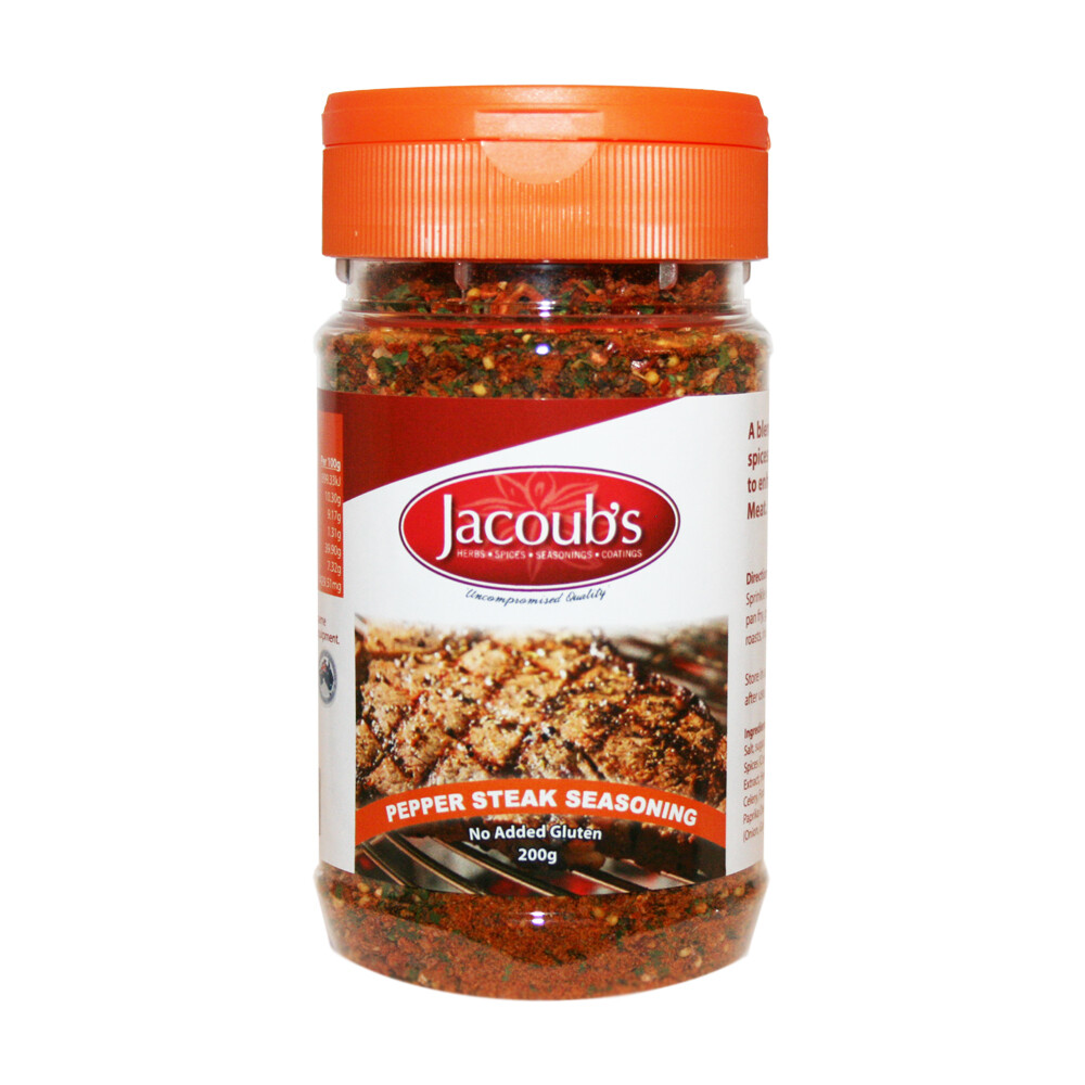 Jacoubs Pepper Steak Seasoning