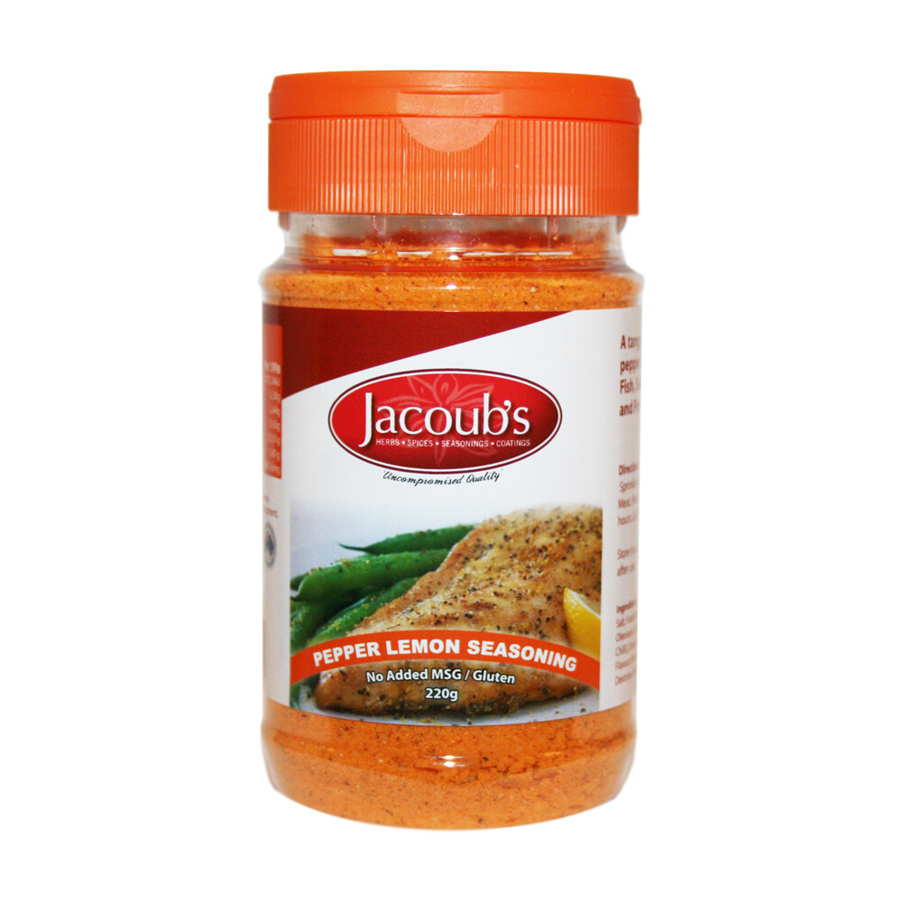 Jacoubs Pepper Lemon Seasoning