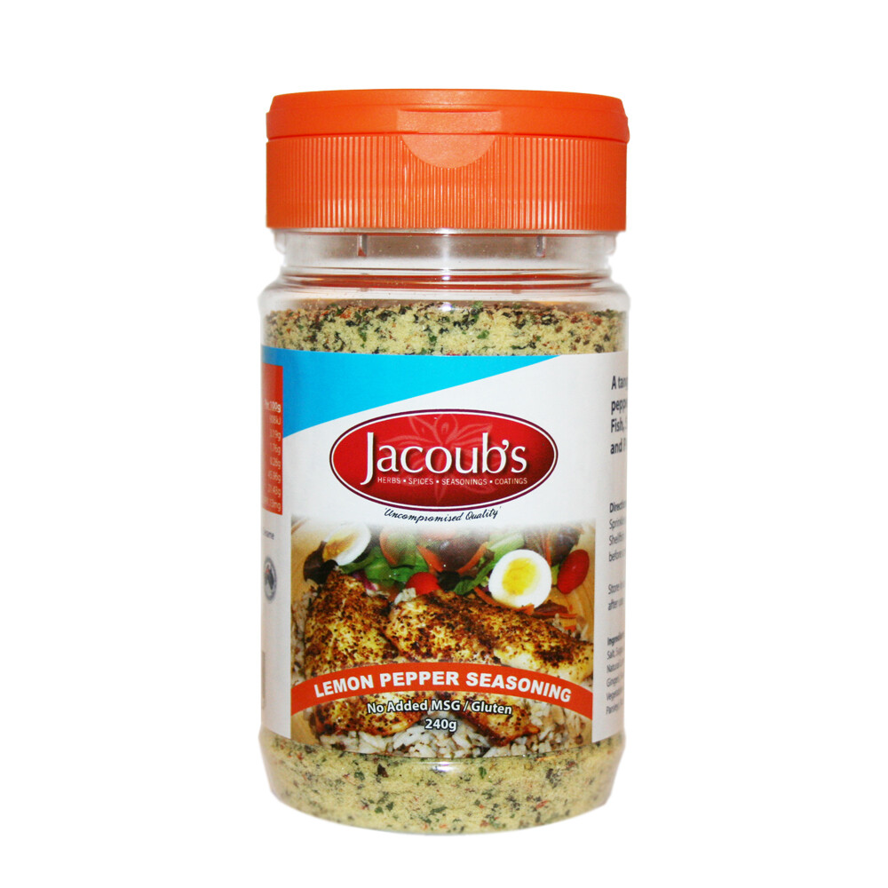 Jacoubs Lemon Pepper Seasoning