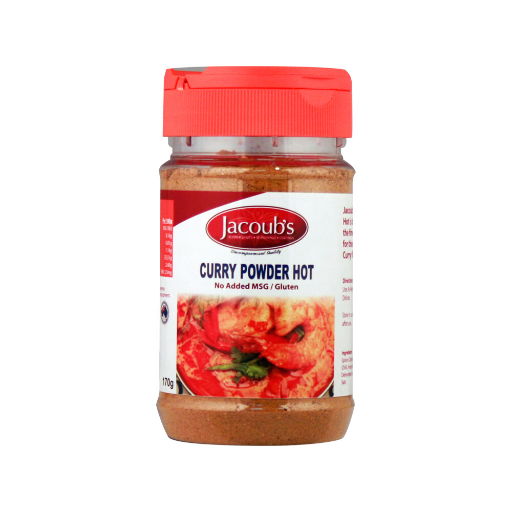 Jacoubs Curry Powder Hot