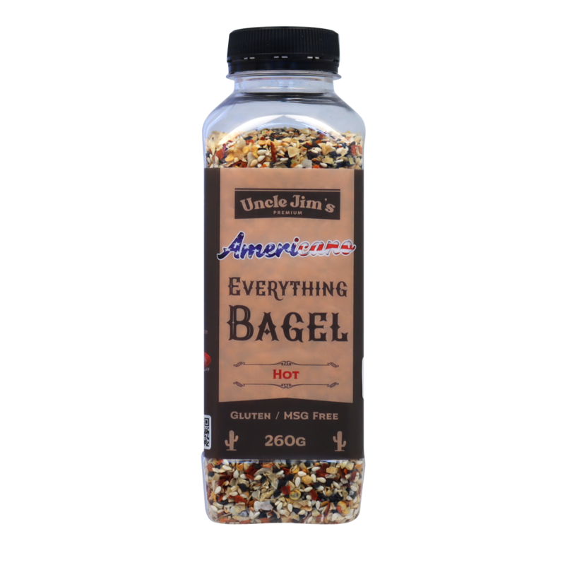 Uncle Jim&#39;s &#39;Everything Bagel Hot&#39; Seasoning