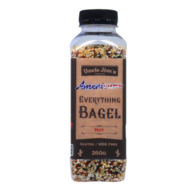 Uncle Jim&#39;s &#39;Everything Bagel Hot&#39; Seasoning