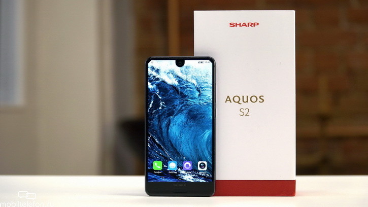SHARP AQUOS S2 (4 GB + 64 GB 5,5 &quot;FHD + Snapdragon 630 Octa core Face ID)