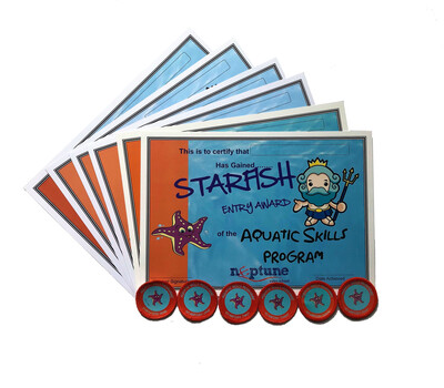 Starfish Certificates and badges