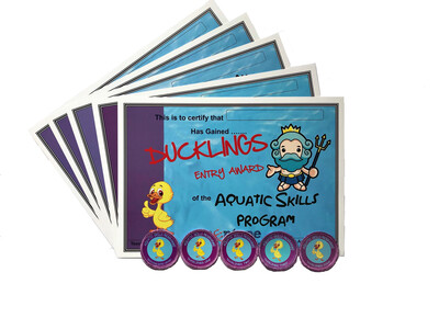 Ducklings Certificates and Badges