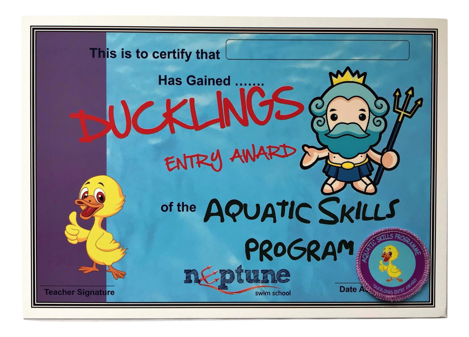 Ducklings Entry
