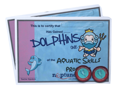 Dolphin Certificates and Badges