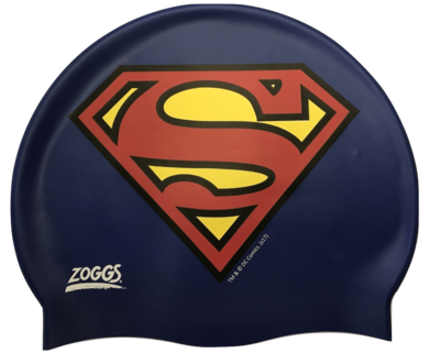 zoggs superman swimming hat