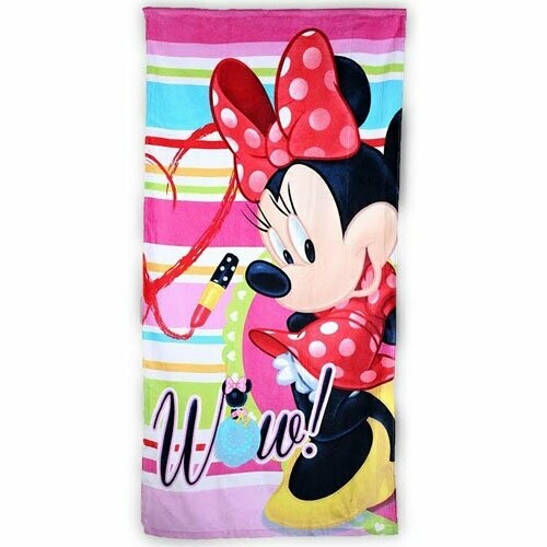 Minnie mouse beach towel