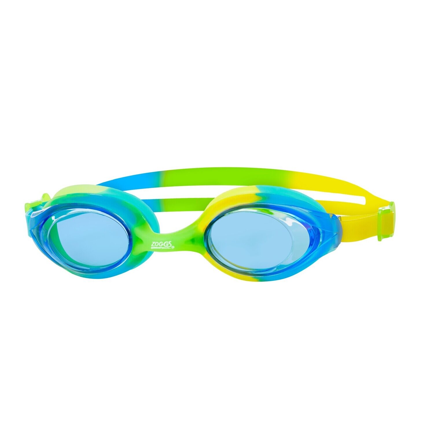 NEW zoggs bondi junior goggles, colour: blue and green