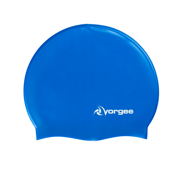 EX - DISPLAY ITEM's REDUCED -  Vorgee superflex silicone swimming hat, colour: Royal blue