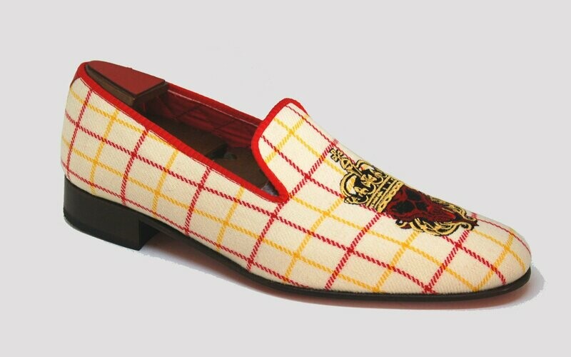 Slipper Tattersall Ivoire