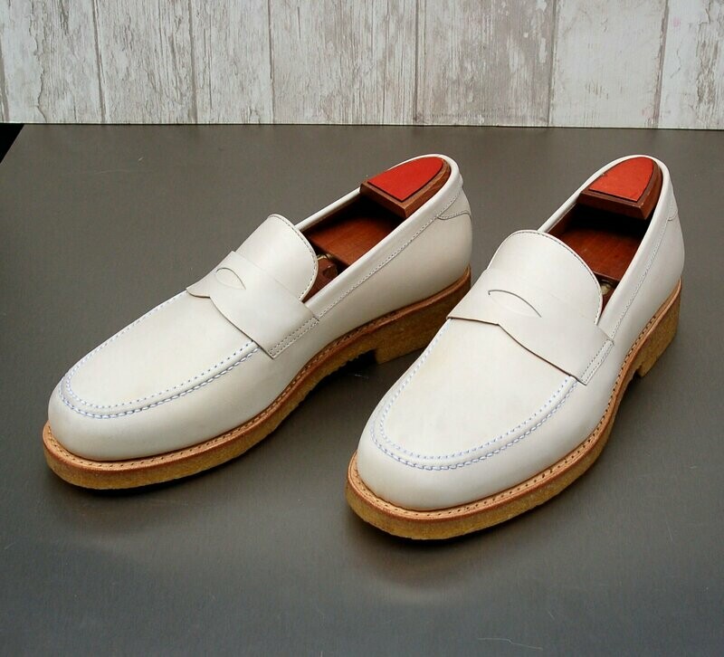 Mocassin à plateau pincé