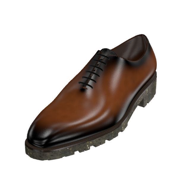 Wholecut Chestnut marbré