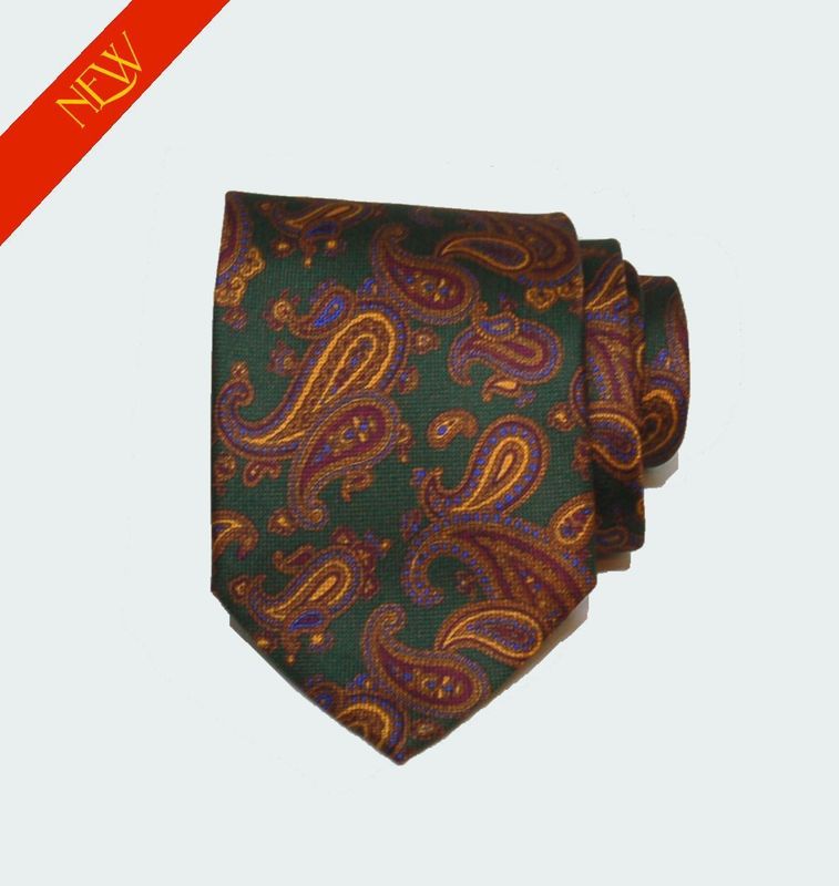 Cravate Paisley Soie Cravate Paisley Soie