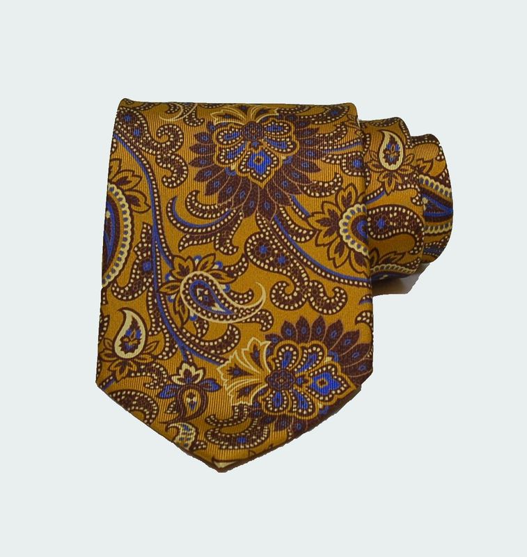 Cravate Paisley Soie Cravate Paisley Soie