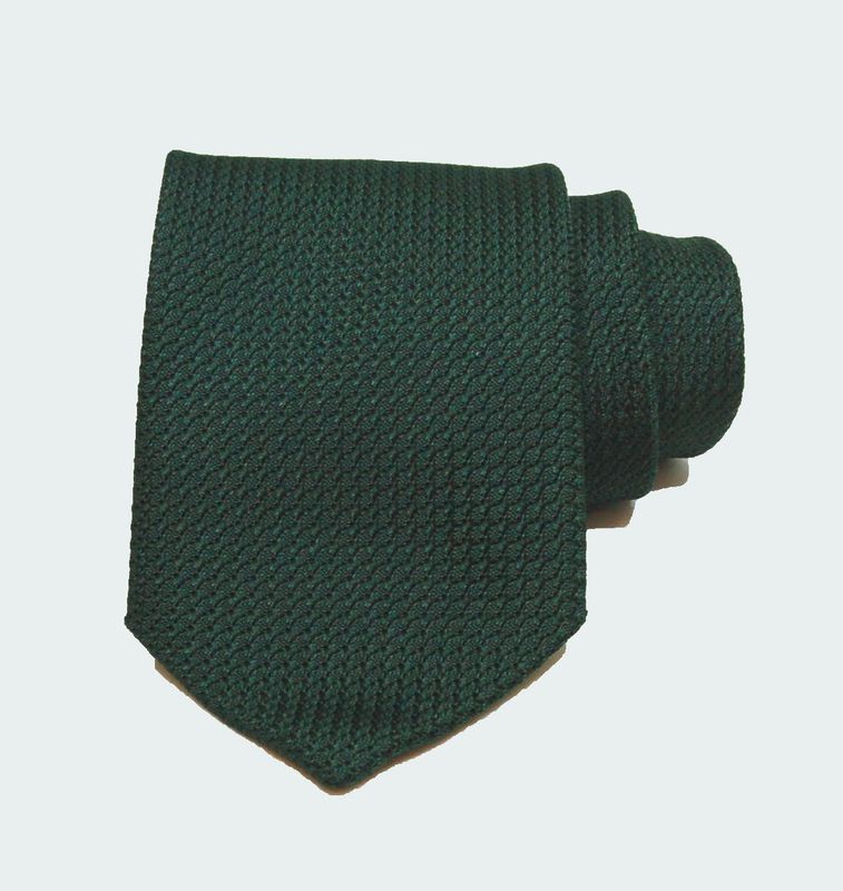 Cravate Soie tissée "Grenadine"