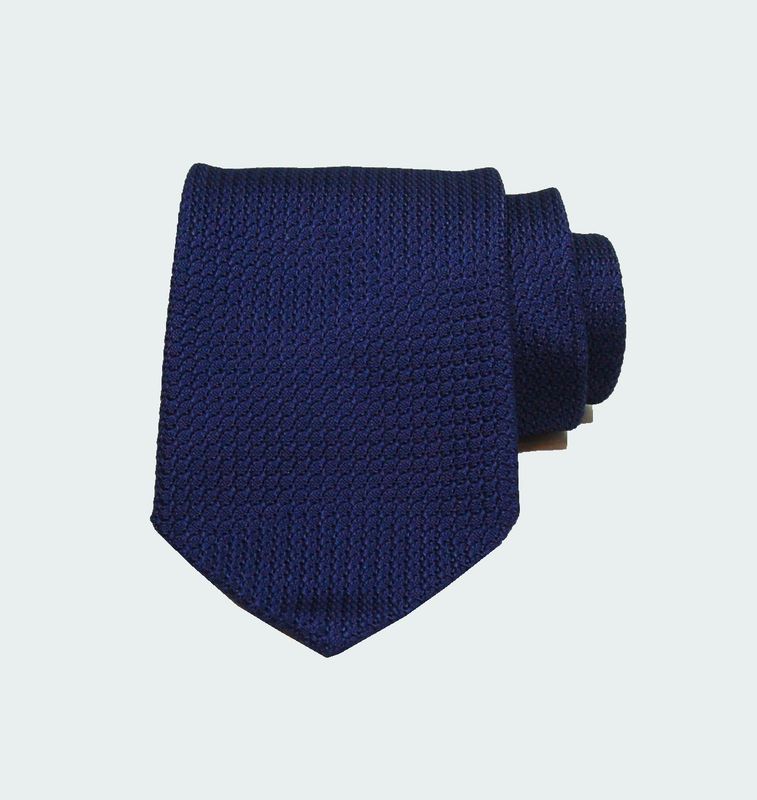 Cravate Soie tissée "Grenadine"