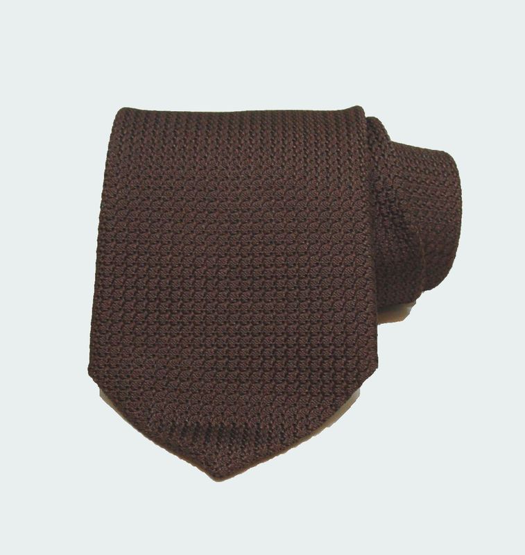 Cravate Soie tissée "Grenadine"