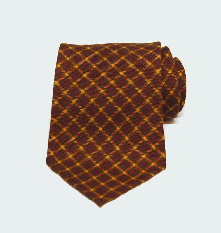 Cravate Etamine de laine