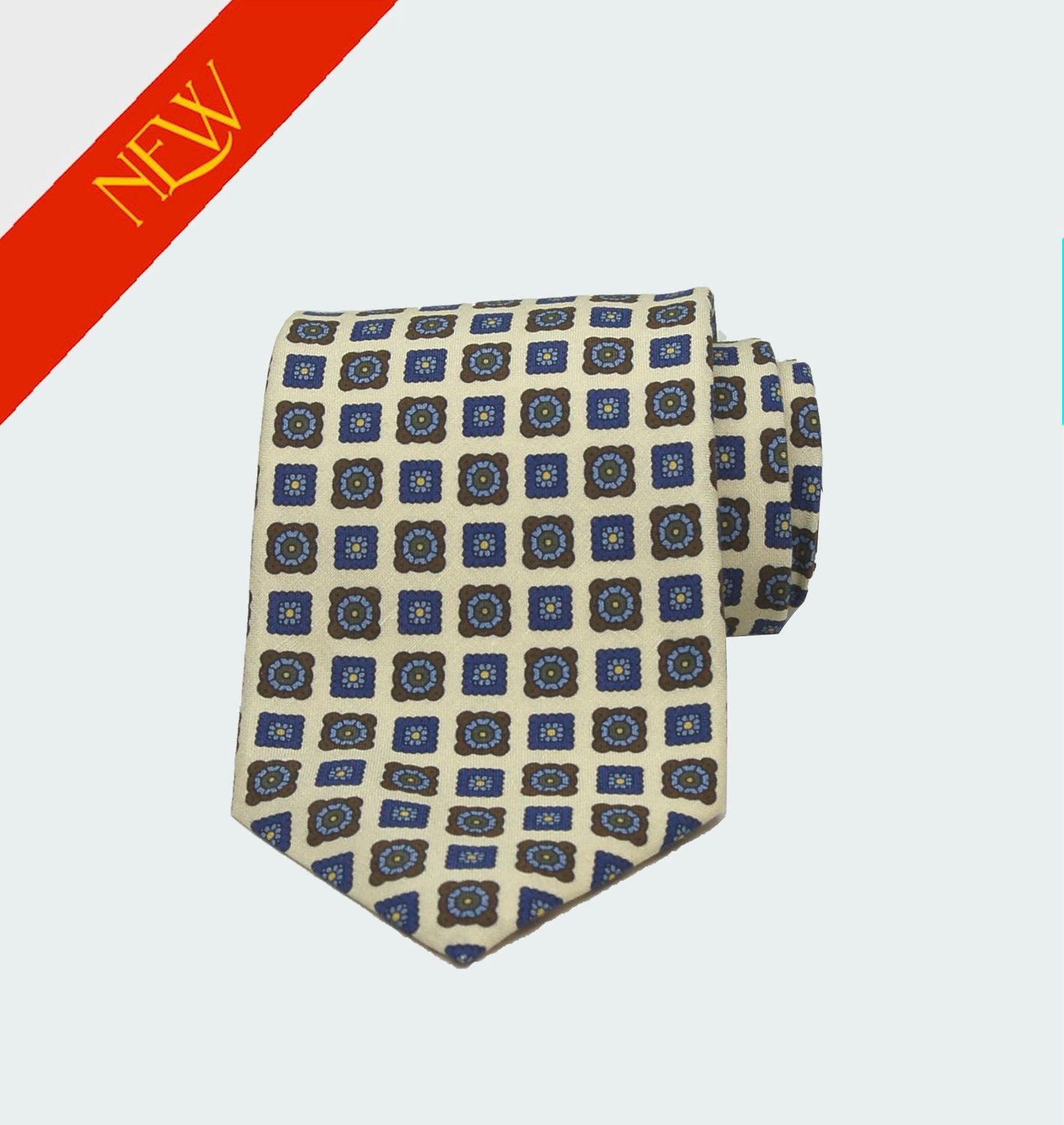 Cravate Macclesfield Soie & lin