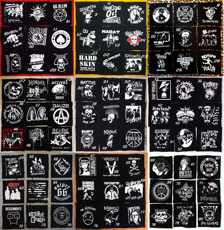 Patches And Backpatches #5 Toxoplasma Skitsystem Disorder Chron Gen Tragedy Subhumans SSEX Appendix 7 Seconds Antisect Driller Killer The Clash The Discocks WKSJ Circle Jerks Devotchkas Agrestix