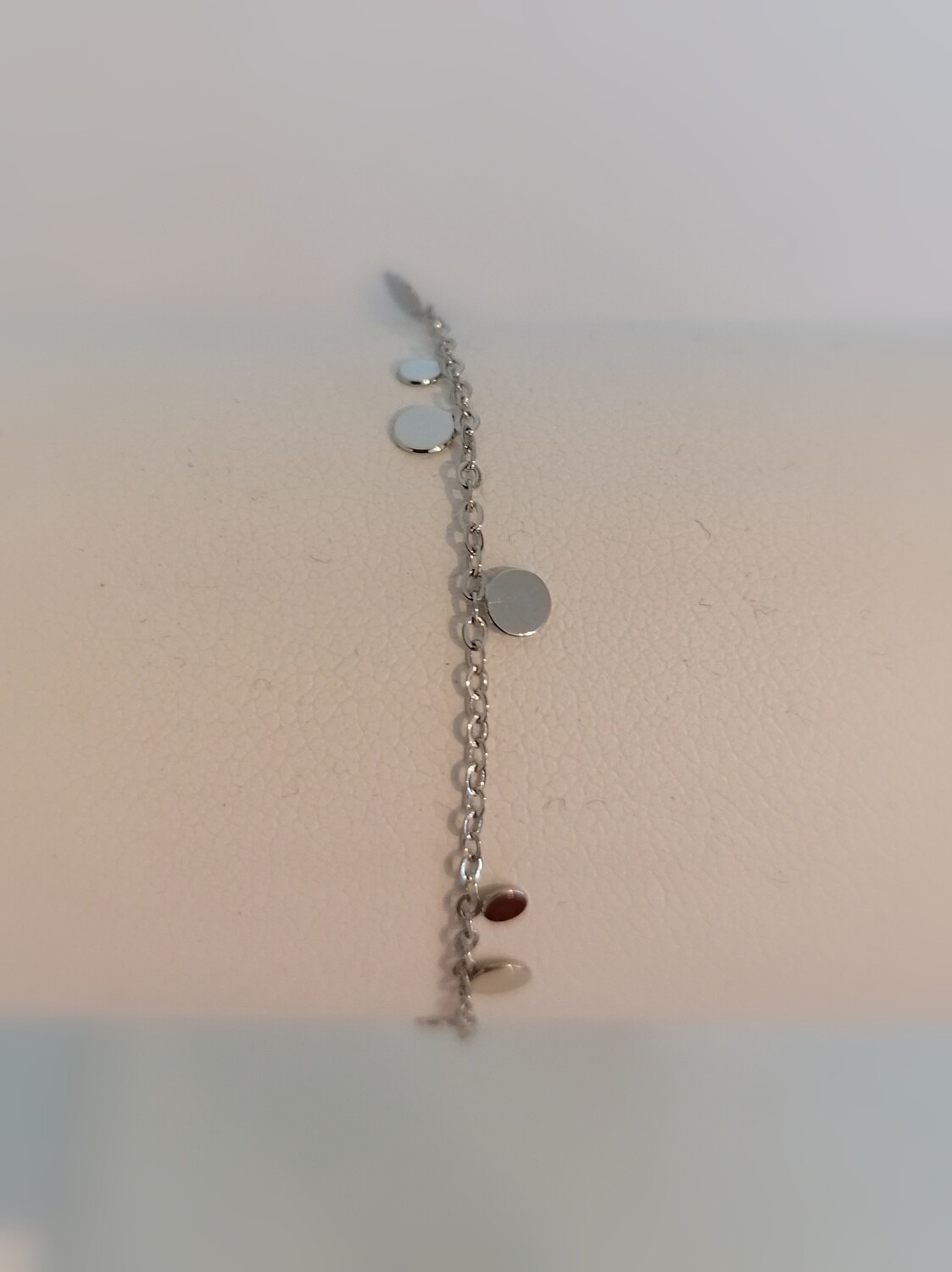 Armband - KAAT - zilver confetti (rondjes) Armband - KAAT - zilver confetti (rondjes)