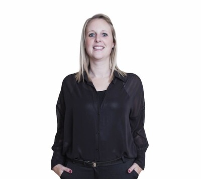Blouse - JASMINE - zwart en licht transparant Blouse - JASMINE - zwart en licht transparant