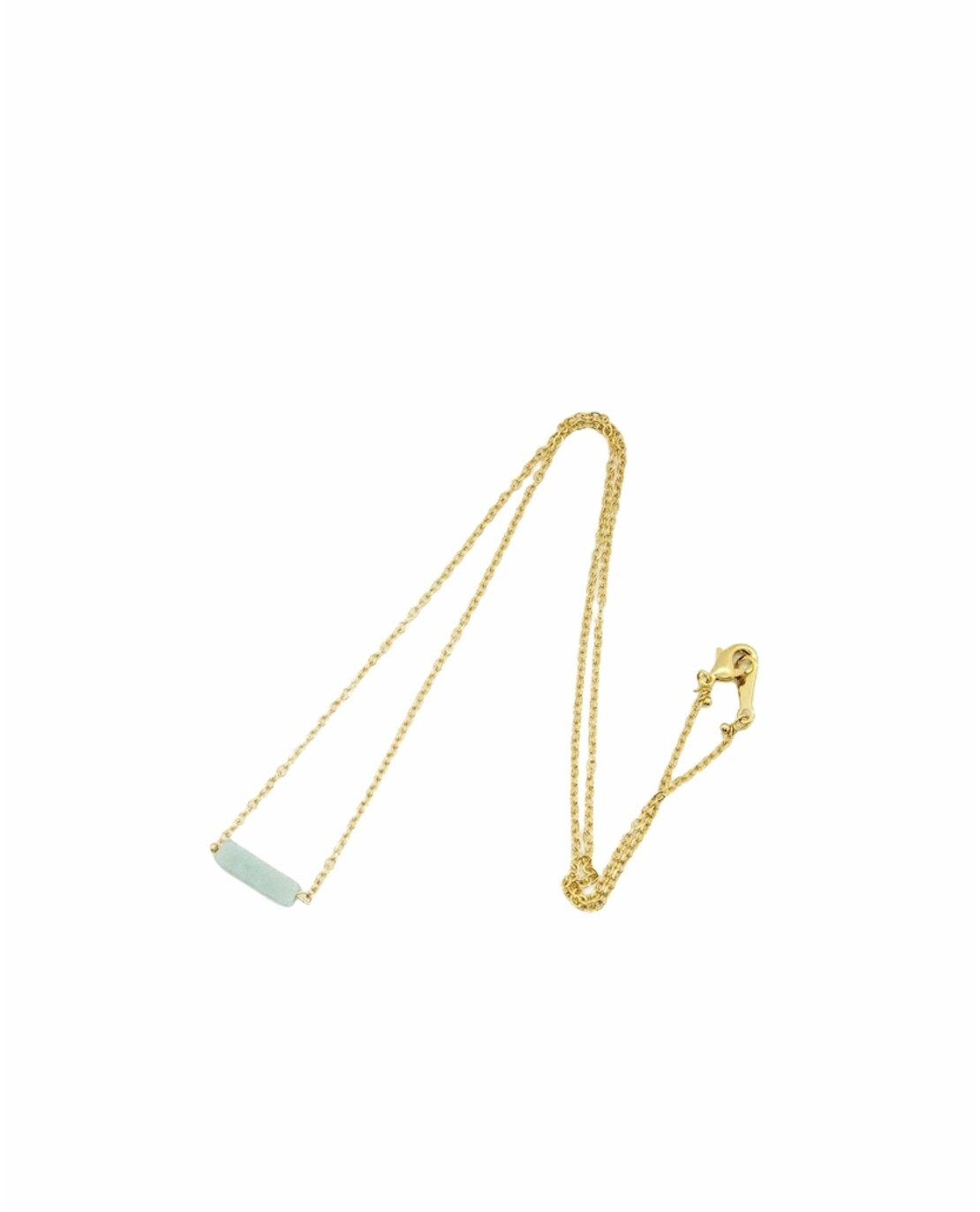 Ketting - LOUS - groenblauw Ketting - LOUS - groenblauw