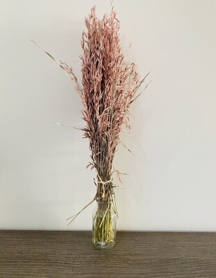 10 - Droogbloemen met vaas XL - keuze 1 10 - Droogbloemen met vaas XL - keuze 1