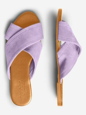 Sandalen slippers suède - MARNIE - paars