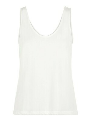 Tanktop basic - KAMALA - wit