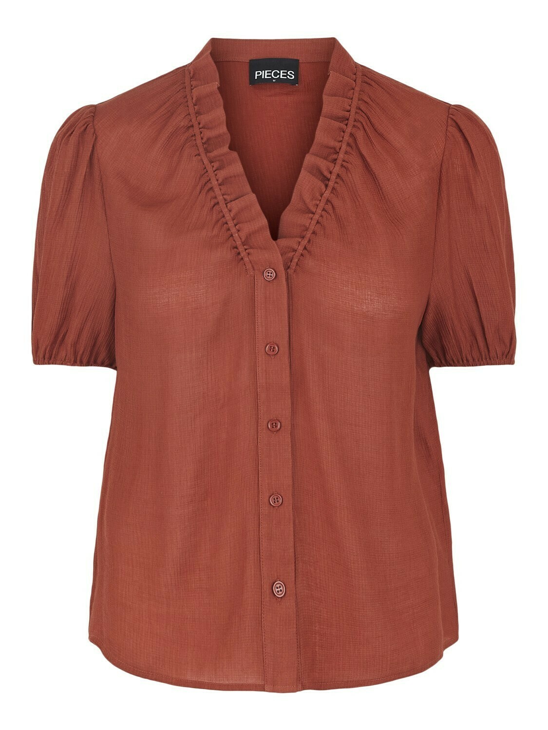 Blouse - LYNWEN - roestkleur Blouse - LYNWEN - roestkleur