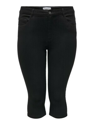 + Knickers jeans (kniebroek) - AUGUSTA - zwart