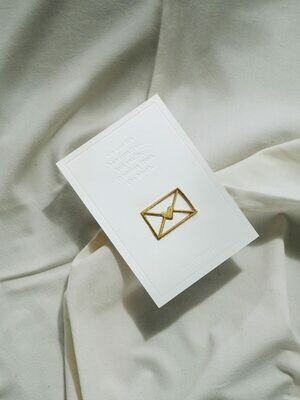 Strijkapplicatie - LOVE TO LOVE - goud