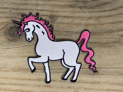 KIDS - UNICORN - strijkapplicatie eenhoorn