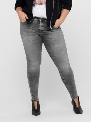 + Skinny jeans - WILLY - grey denim (enkelbroek)