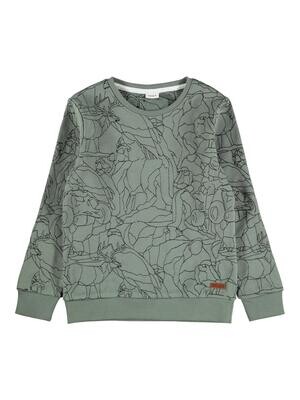KIDS trui sweater - SIBO - bosgroen KIDS trui sweater - SIBO - bosgroen
