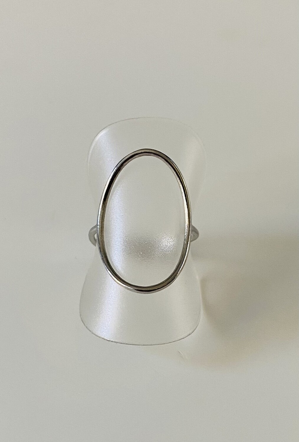 Ring - ROUND - zilver